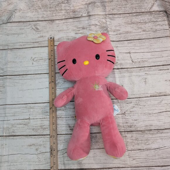 Build-A-Bear Hello Kitty Plush Pink Sunshine Edition Stuffed Toy – Kids - Picture 2 of 6